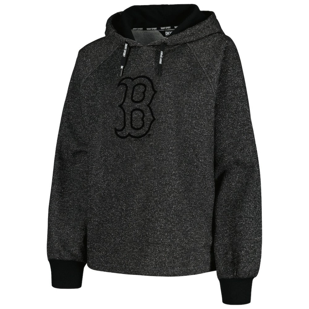 Boston Red Sox DKNY Sport Women's Debbie Dolman Raglan Pullover Hoodie | MLB Discount