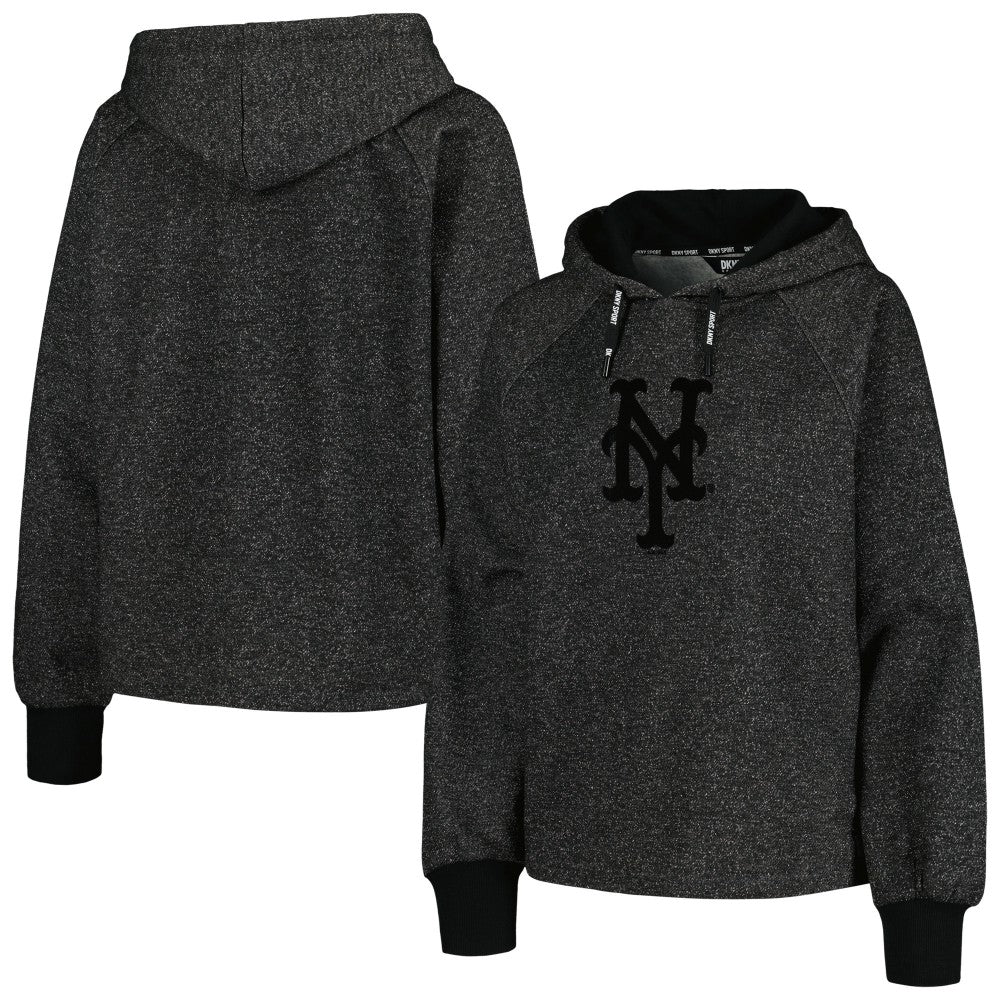 New York Mets DKNY Sport Women's Debbie Dolman Raglan Pullover Hoodie | MLB Shop