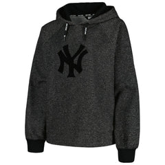 New York Yankees DKNY Sport Women's Debbie Dolman Raglan Pullover Hoodie | MLB For sale