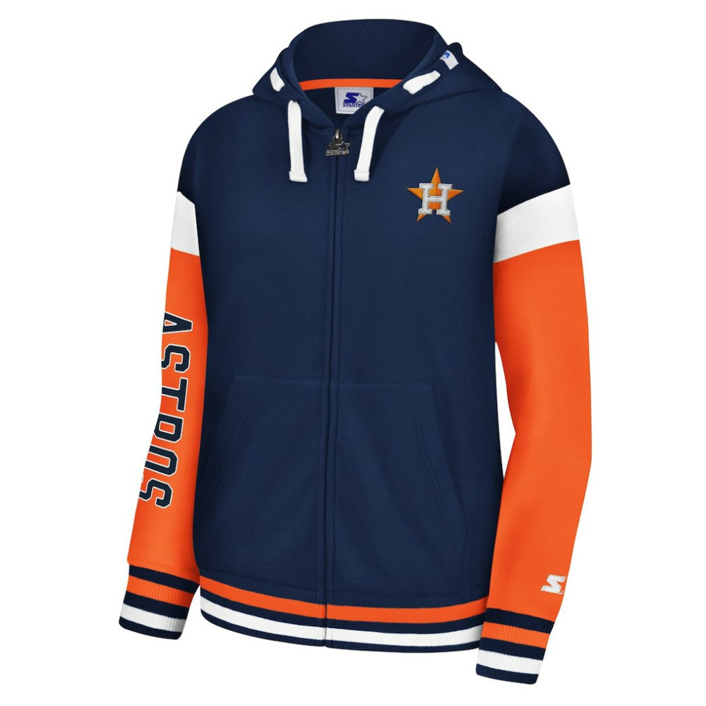Houston Astros Starter Women's Homestretch Full-Zip Hoodie | MLB Outlet