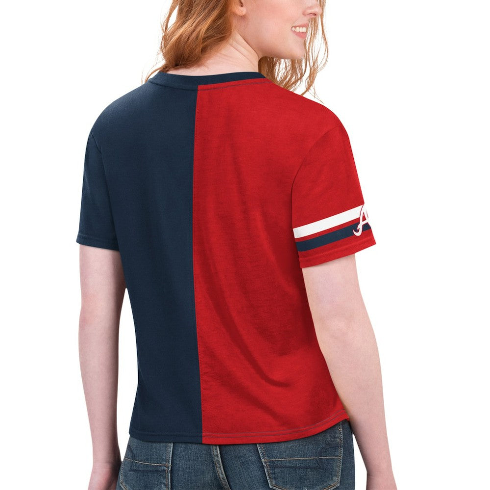 Atlanta Braves Starter Women's Power Move T-Shirt | MLB Outlet