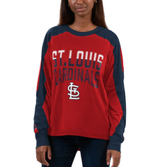 St. Louis Cardinals G-III 4Her by Carl Banks Women's Smash Raglan Long Sleeve T-Shirt | MLB Near me