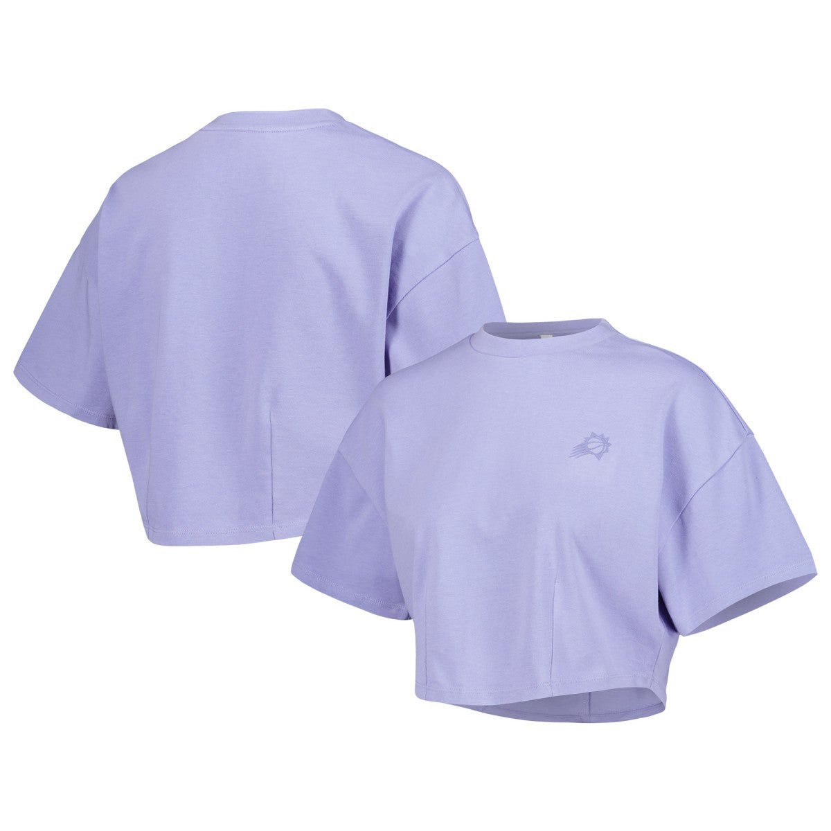 Phoenix Suns Lusso Women's Nola Faded Tonal Cropped T-Shirt Online