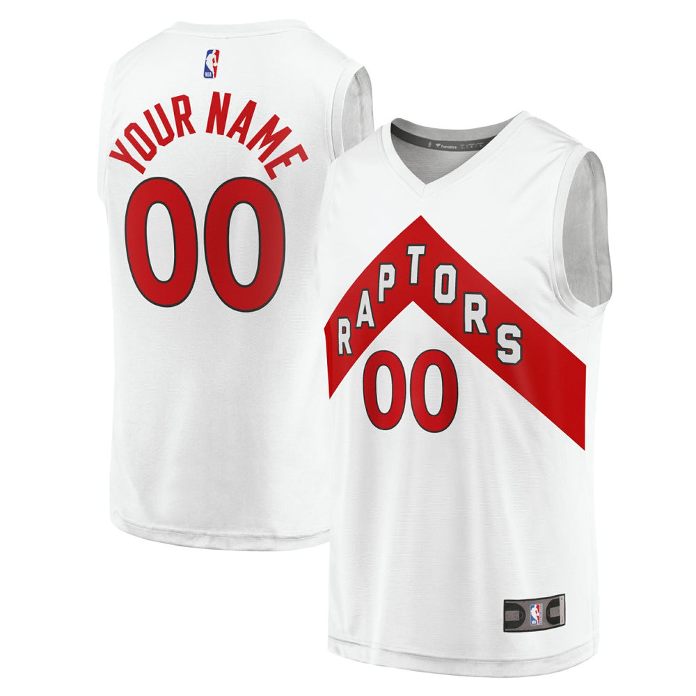 Toronto Raptors Fast Break Custom Replica Jersey Online