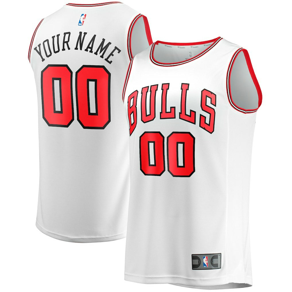 Chicago Bulls Youth Fast Break Replica Custom Jersey sale Discount