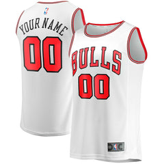 Chicago Bulls Youth Fast Break Replica Custom Jersey sale Discount