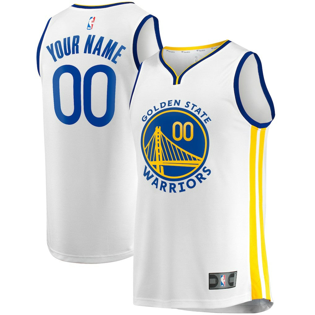 Golden State Warriors Youth Fast Break Replica Custom Jersey sale New