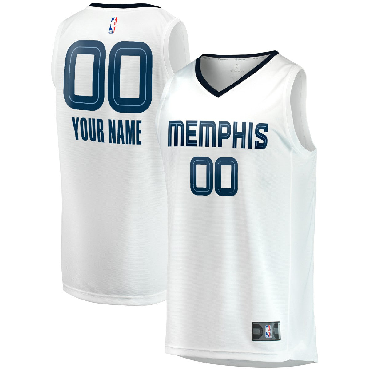 Memphis Grizzlies Youth Fast Break Replica Custom Jersey Discount