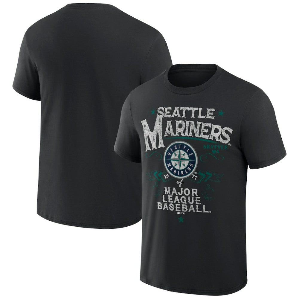 Seattle Mariners Darius Rucker Collection by Fanatics Beach Splatter T-Shirt | MLB New