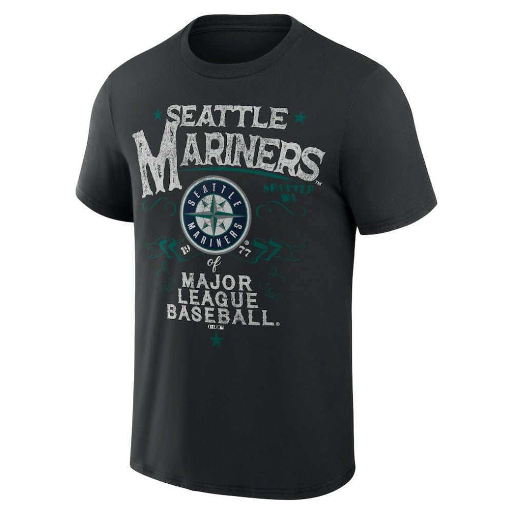 Seattle Mariners Darius Rucker Collection by Fanatics Beach Splatter T-Shirt | MLB New