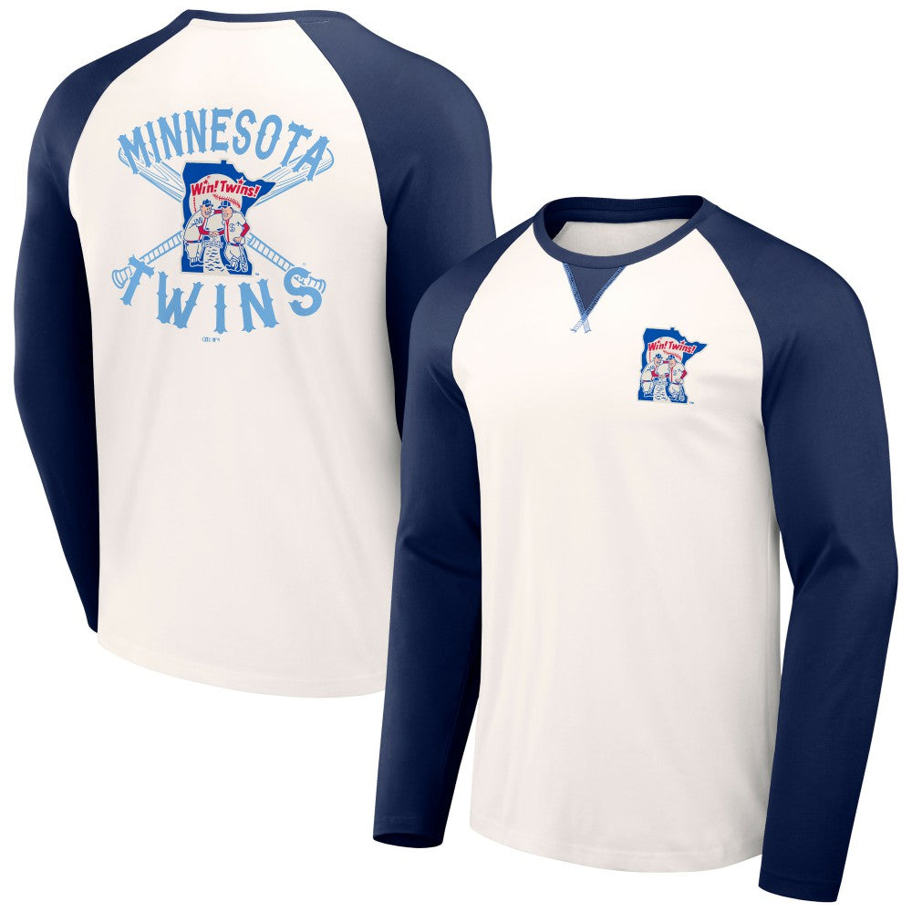 Minnesota Twins Darius Rucker Collection by Fanatics Team Color Raglan T-Shirt | MLB Shop