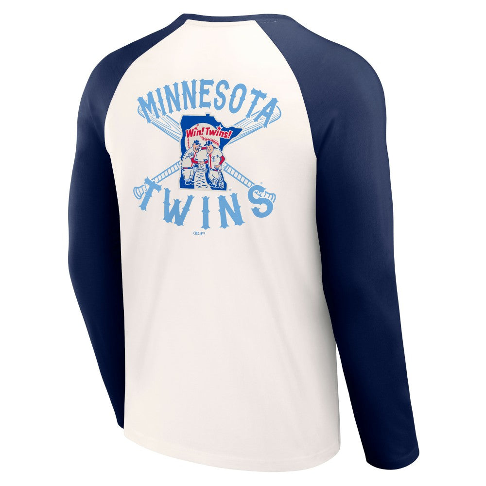 Minnesota Twins Darius Rucker Collection by Fanatics Team Color Raglan T-Shirt | MLB Shop