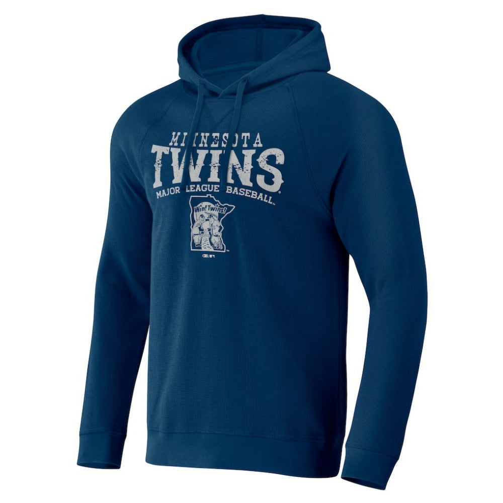 Minnesota Twins Darius Rucker Collection by Fanatics Waffle-Knit Raglan Pullover Hoodie | MLB Discount