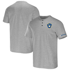 Milwaukee Brewers Darius Rucker Collection by Fanatics Henley T-Shirt | MLB On Sale