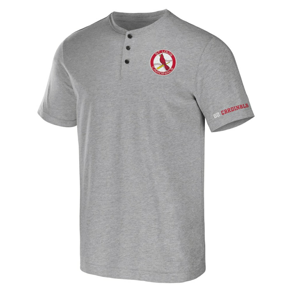 St. Louis Cardinals Darius Rucker Collection by Fanatics Henley T-Shirt | MLB Discount