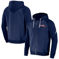 Atlanta Braves Darius Rucker Collection by Fanatics Raglan Full-Zip Hoodie | MLB Discount