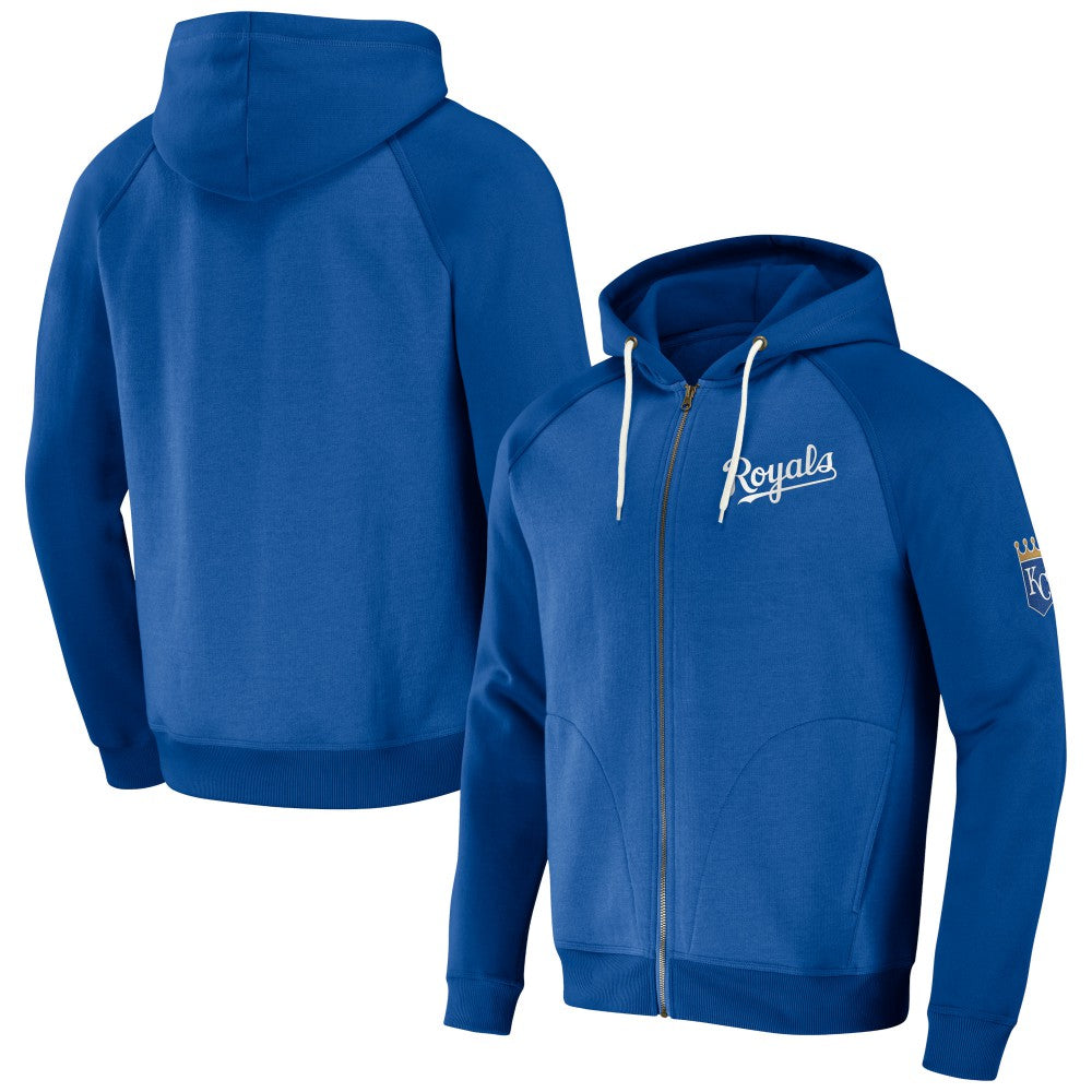 Kansas City Royals Darius Rucker Collection by Fanatics Raglan Full-Zip Hoodie | MLB New