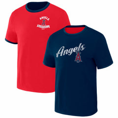 Los Angeles Angels Darius Rucker Collection by Fanatics Two-Way Ringer Reversible T-Shirt | MLB Near me