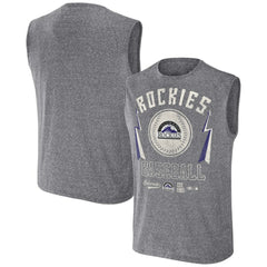 Colorado Rockies Darius Rucker Collection by Fanatics Relaxed-Fit Muscle Tank Top | MLB On Sale