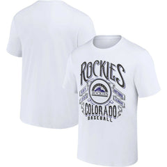 Colorado Rockies Darius Rucker Collection by Fanatics Distressed Rock T-Shirt | MLB Near me