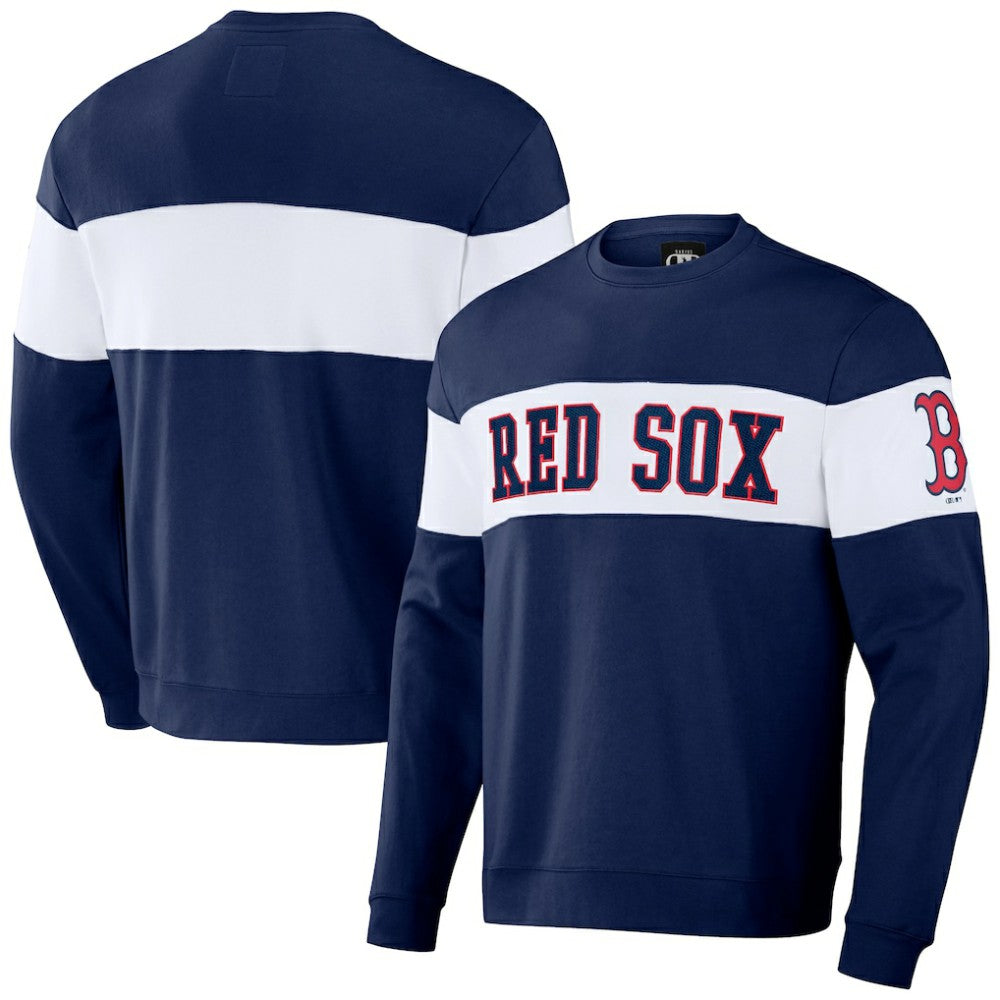 Boston Red Sox Darius Rucker Collection by Fanatics Stripe Pullover Sweatshirt | MLB Discount