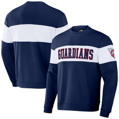 Cleveland Guardians Darius Rucker Collection by Fanatics Stripe Pullover Sweatshirt | MLB For sale