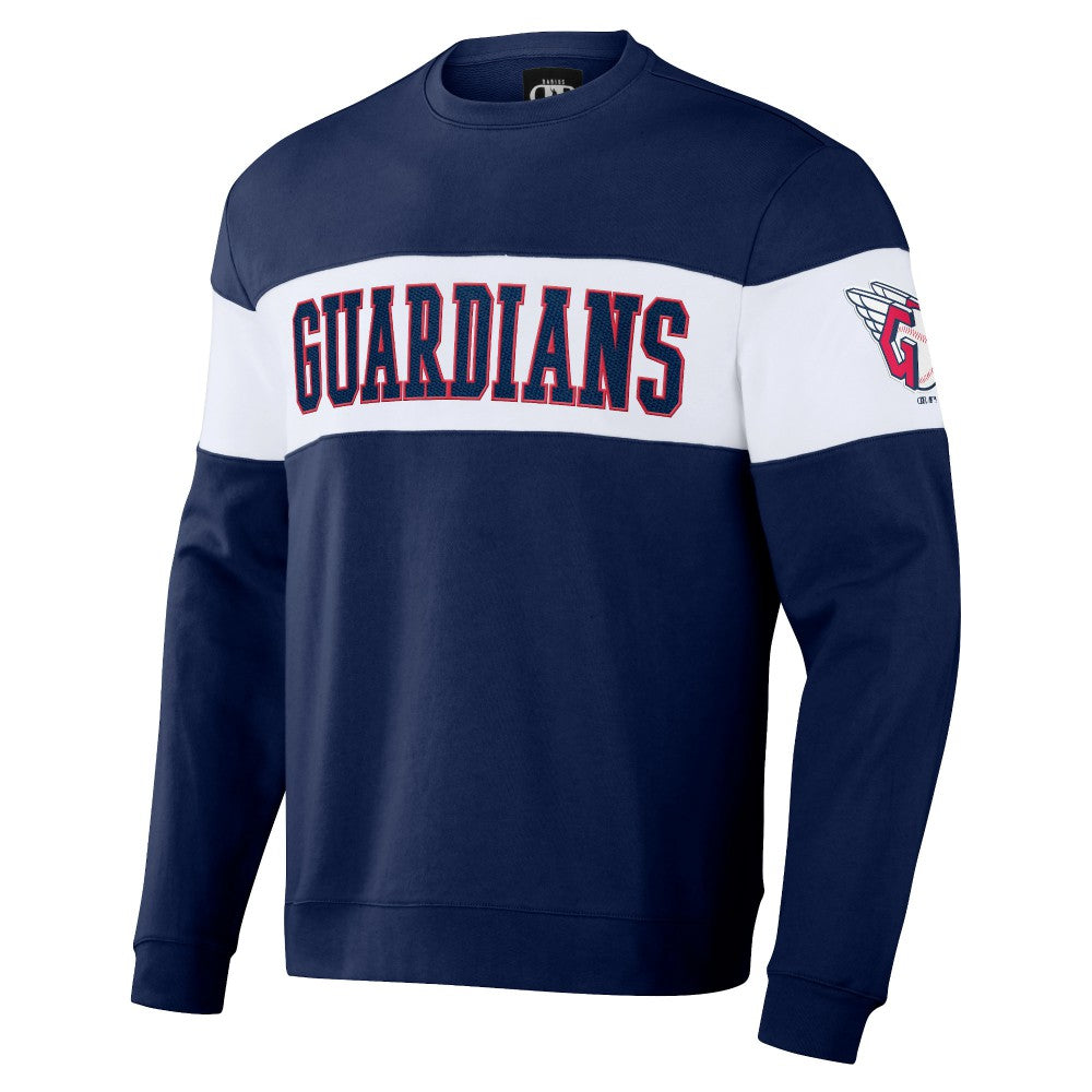 Cleveland Guardians Darius Rucker Collection by Fanatics Stripe Pullover Sweatshirt | MLB For sale