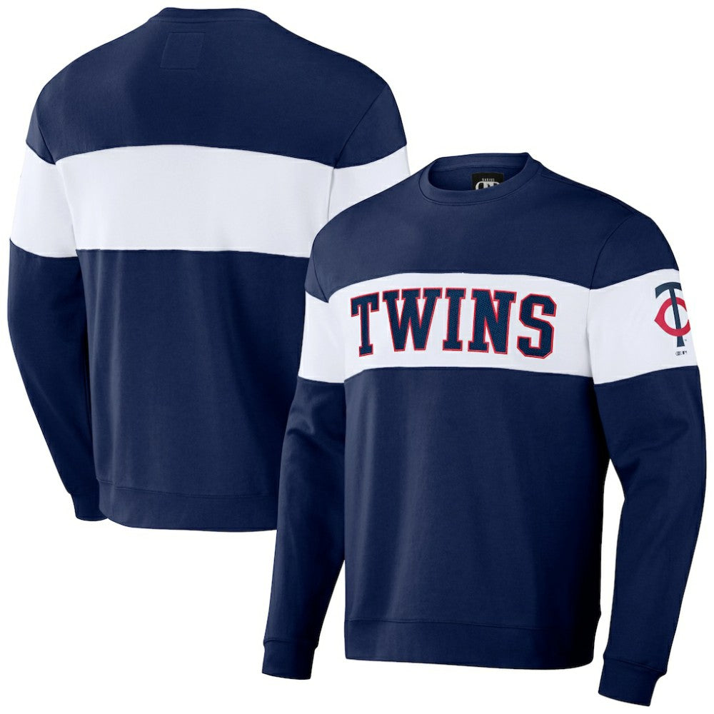 Minnesota Twins Darius Rucker Collection by Fanatics Stripe Pullover Sweatshirt | MLB New