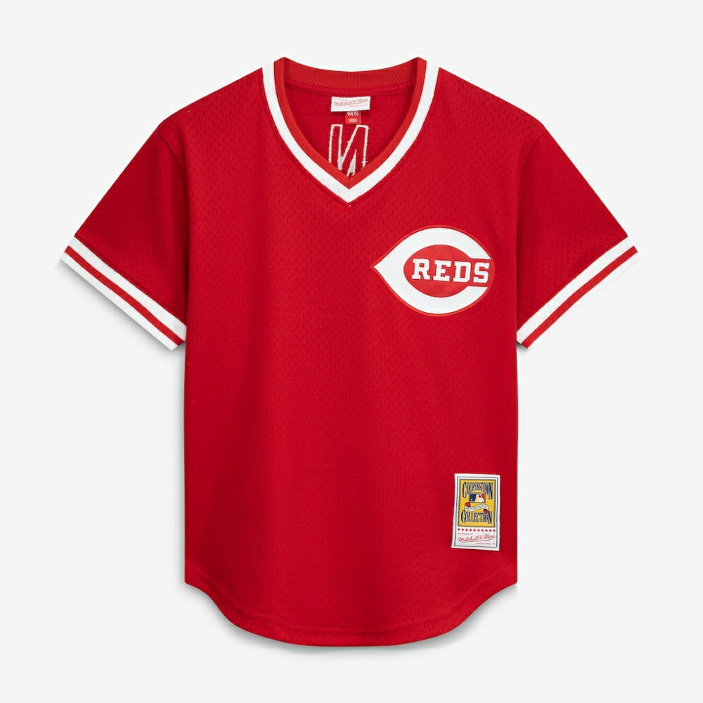Johnny Bench Cincinnati Reds Mitchell & Ness Authentic Batting Practice Jersey | MLB Shop