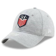 New Era USA Womens Sporty Shine Adjustable Hat - Grey - New Era