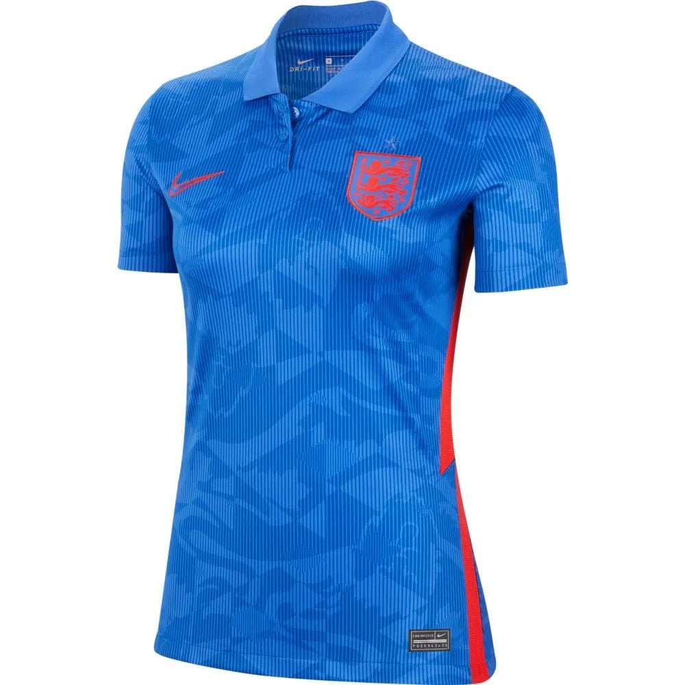 2020-21 England WOMENS Away Soccer Jersey - Blue-Red - Nike