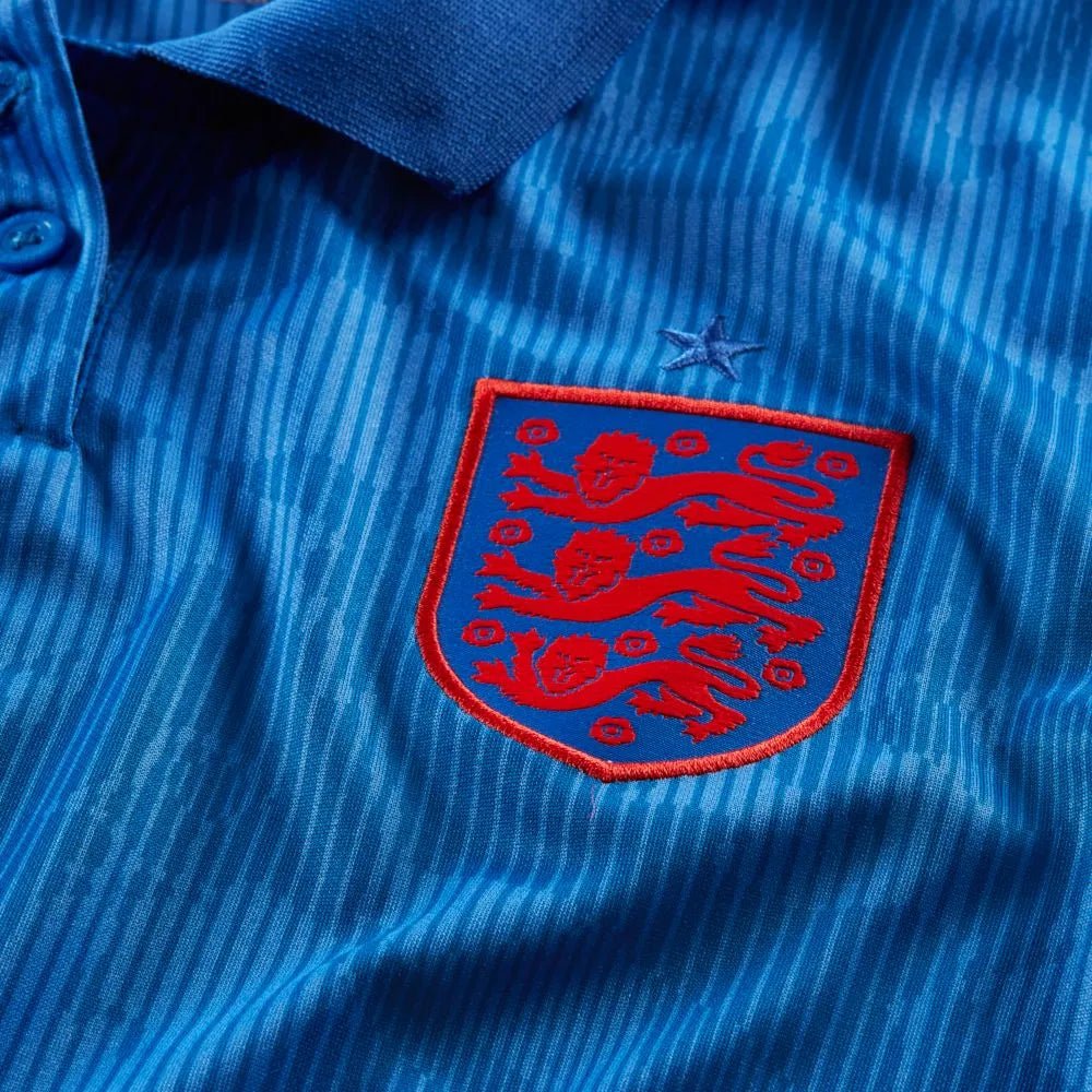 2020-21 England WOMENS Away Soccer Jersey - Blue-Red - Nike