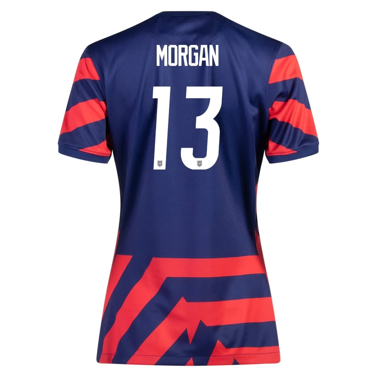 2021-22 USA Women Away Soccer Jersey - Navy-Red - Nike