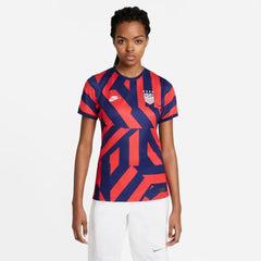 2021-22 USA Women Away Soccer Jersey - Navy-Red - Nike