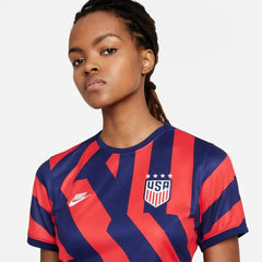 2021-22 USA Women Away Soccer Jersey - Navy-Red - Nike