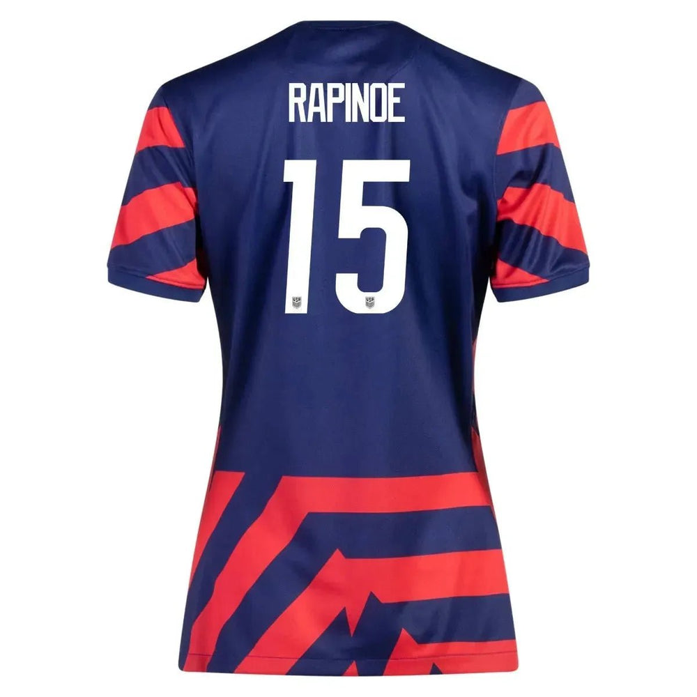 2021-22 USA Women Away Soccer Jersey - Navy-Red - Nike