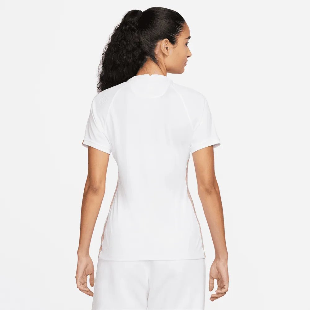 France Women's EC22 Away Soccer Jersey - White-Pink Glaze - Nike