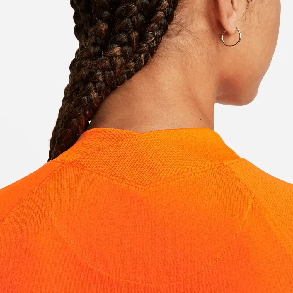 Netherlands Women's EC22 Home Soccer Jersey - Total Orange-Black - Nike