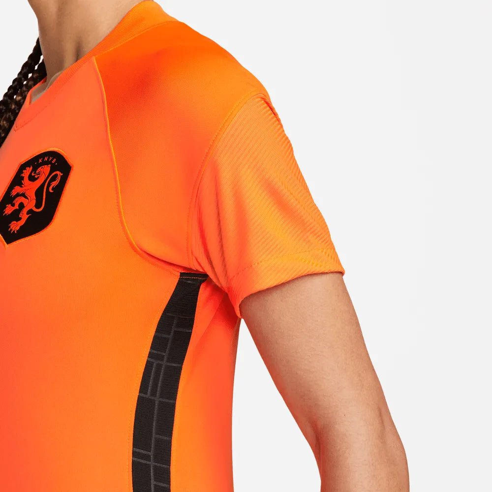Netherlands Women's EC22 Home Soccer Jersey - Total Orange-Black - Nike