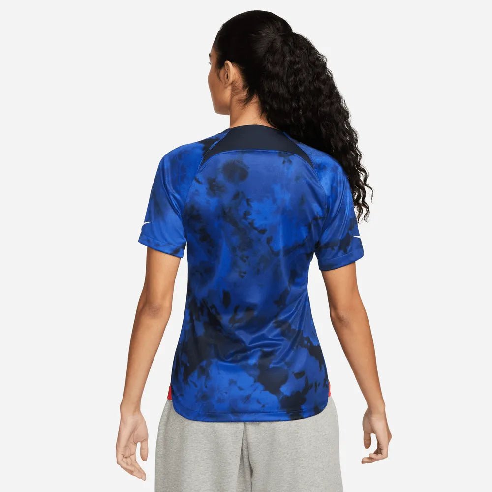 2022-23 USA Women's Away Soccer Jersey - Bright Blue-White - Nike