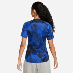 2022-23 USA Women's Away Soccer Jersey - Bright Blue-White - Nike
