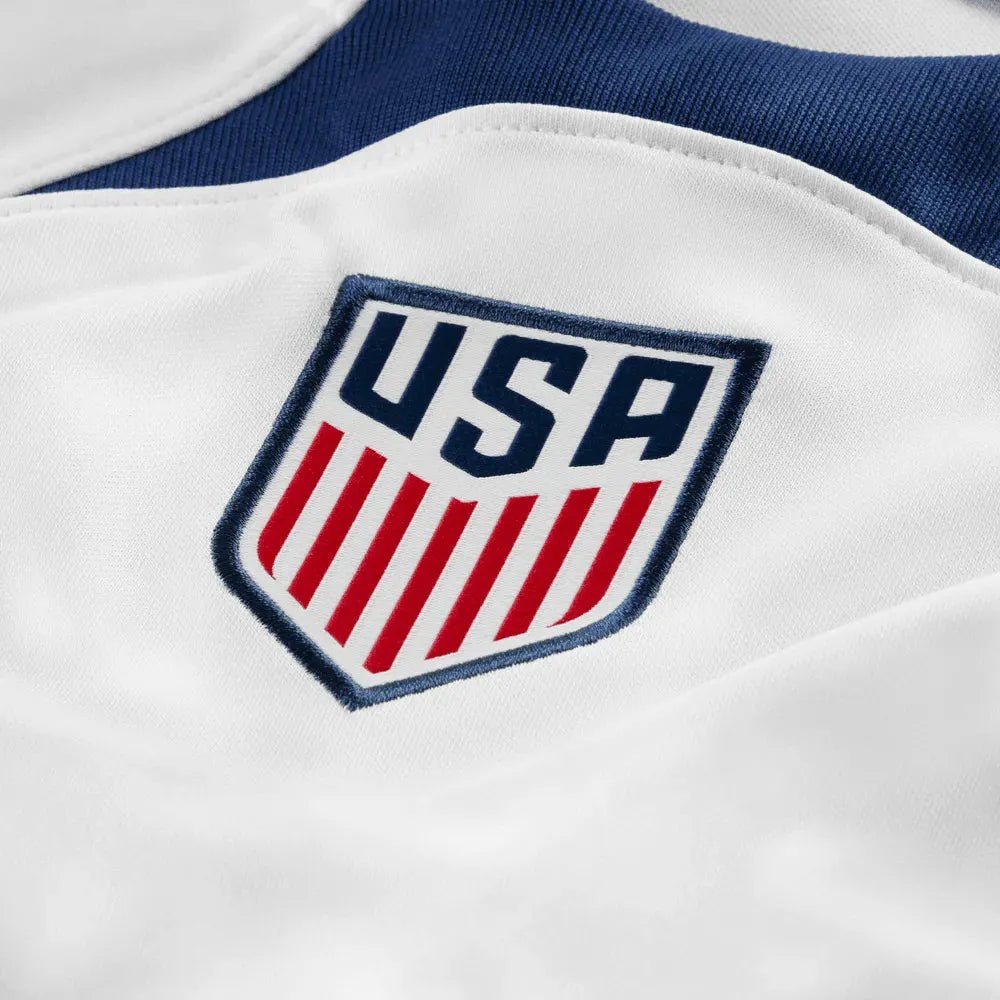 2022-23 USA Home Youth Soccer Jersey White-Loyal Blue - Nike
