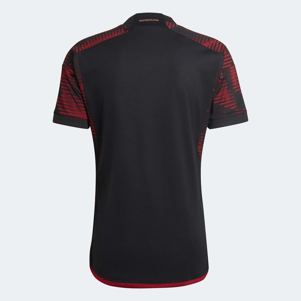2022-23 Germany Away Soccer Jersey Black - Adidas