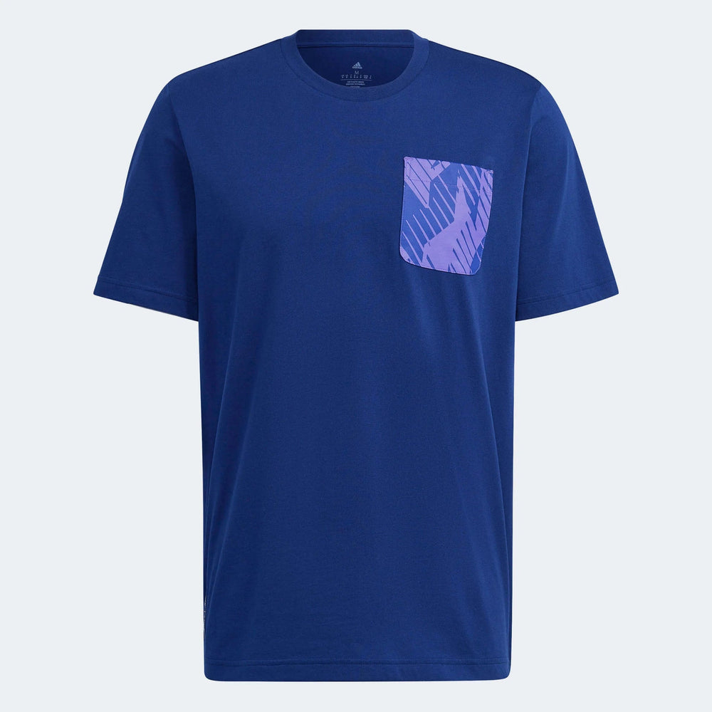 2022-23 Argentina Graphic Tee Night Indigo - Adidas
