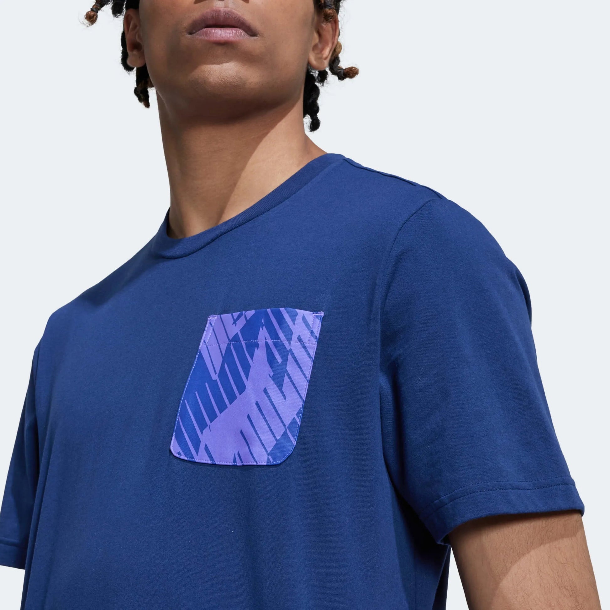 2022-23 Argentina Graphic Tee Night Indigo - Adidas