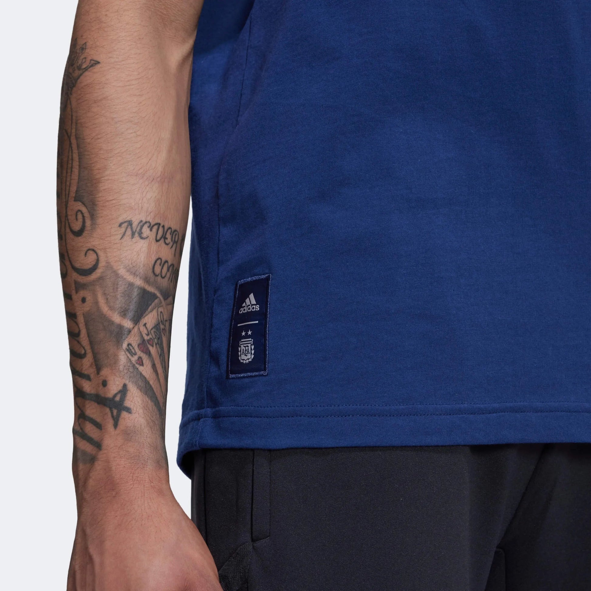 2022-23 Argentina Graphic Tee Night Indigo - Adidas
