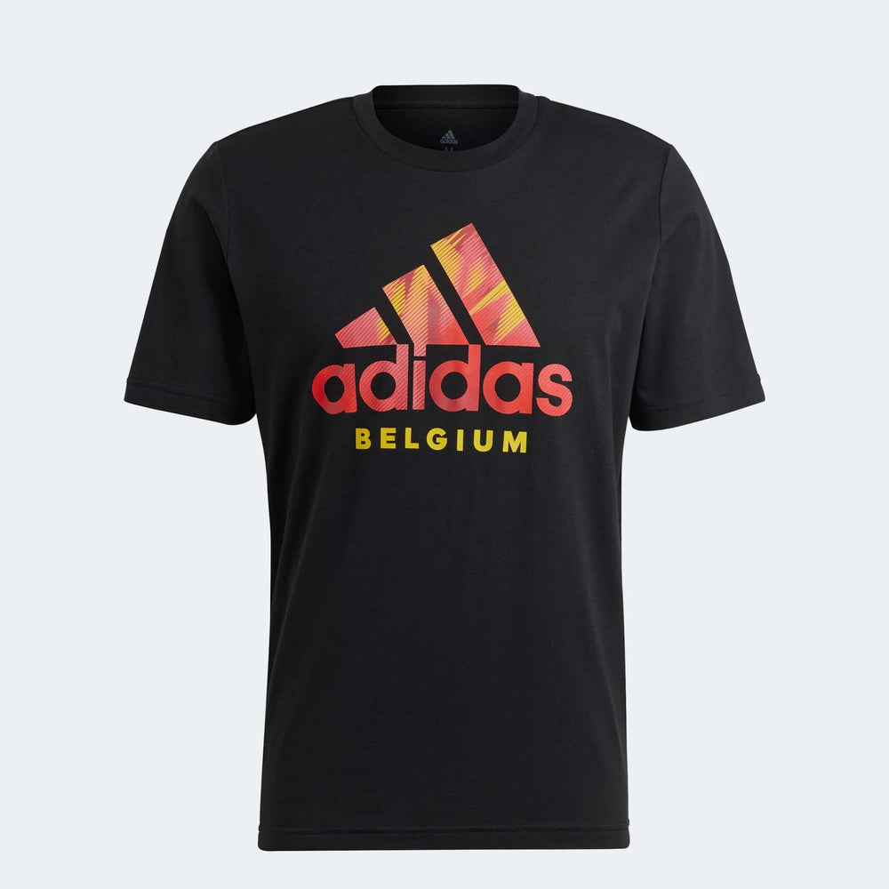 2022-23 Belgium DNA Graphic Tee - Black - Adidas