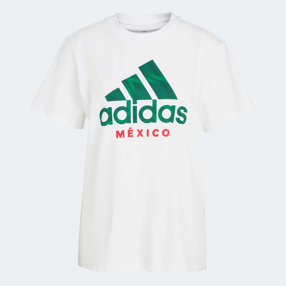 2022-23 Mexico Women's Tee - White - Adidas