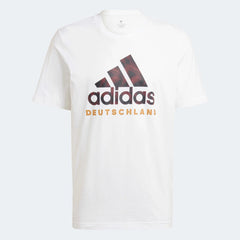 2022-23 Germany DNA Graphic Tee - White-Black - Adidas