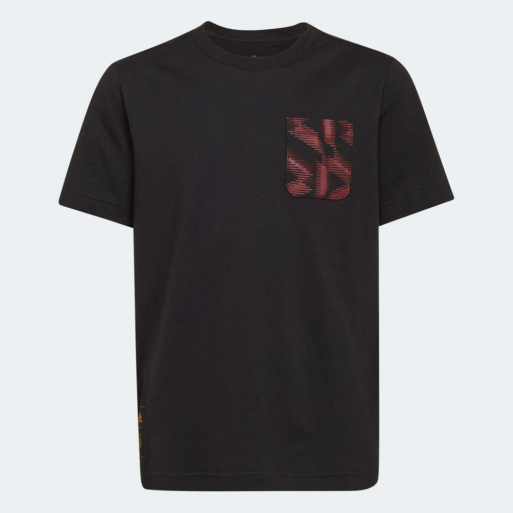 2022-23 Germany Youth Tee - Black - Adidas